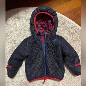 The North Face 12month reversible coat